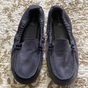 HUSHPUPPIES , SIZE 10 , NAVY-BLUE.